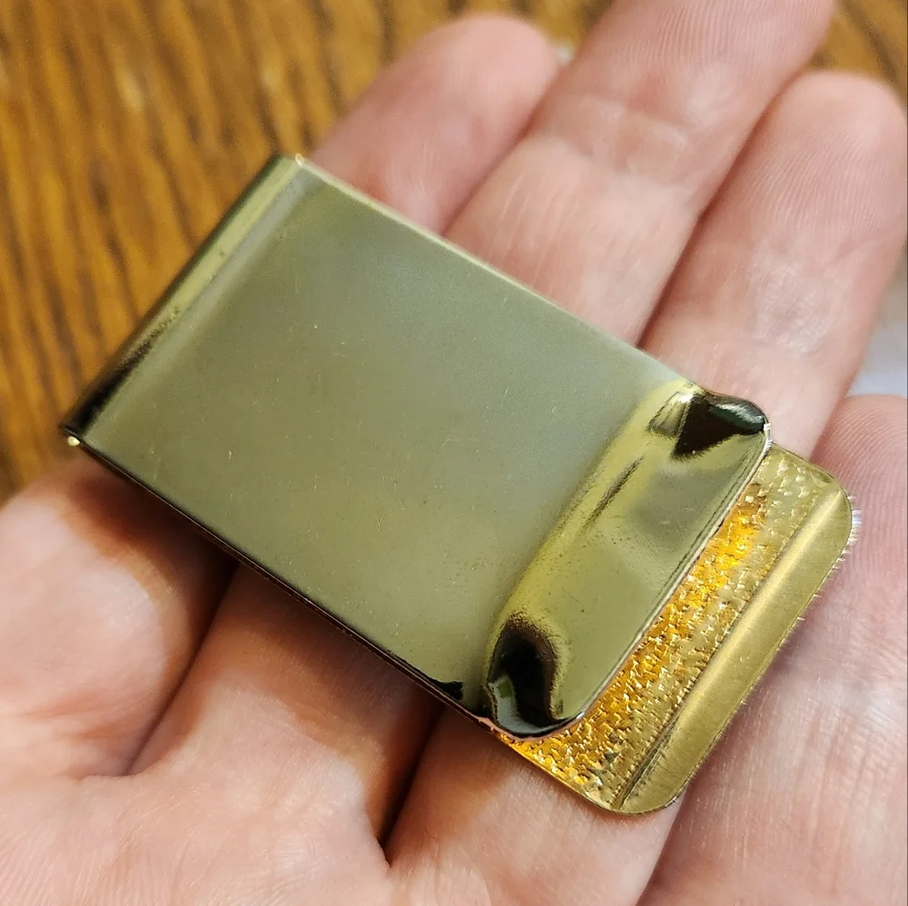 Vintage Blank Engravable Money Clip